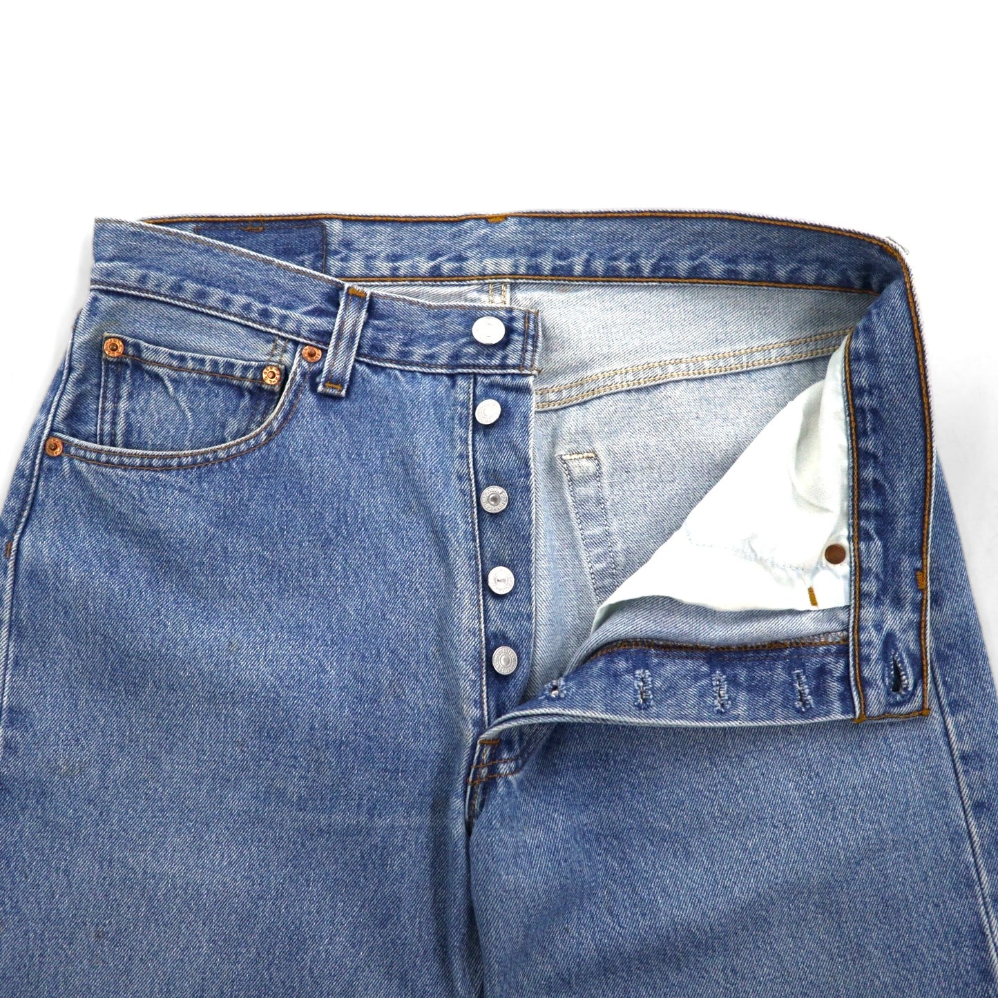 Levi's 90年代 カナダ製 ユーロリーバイス 501 デニムパンツ M インディゴ ブルー ボタンフライ 501 0193
