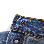 Levi's 90s Made in Canada Euro Levi's 501 Denim Pants, Size M, Indigo Blue, Button Fly, 501 0193