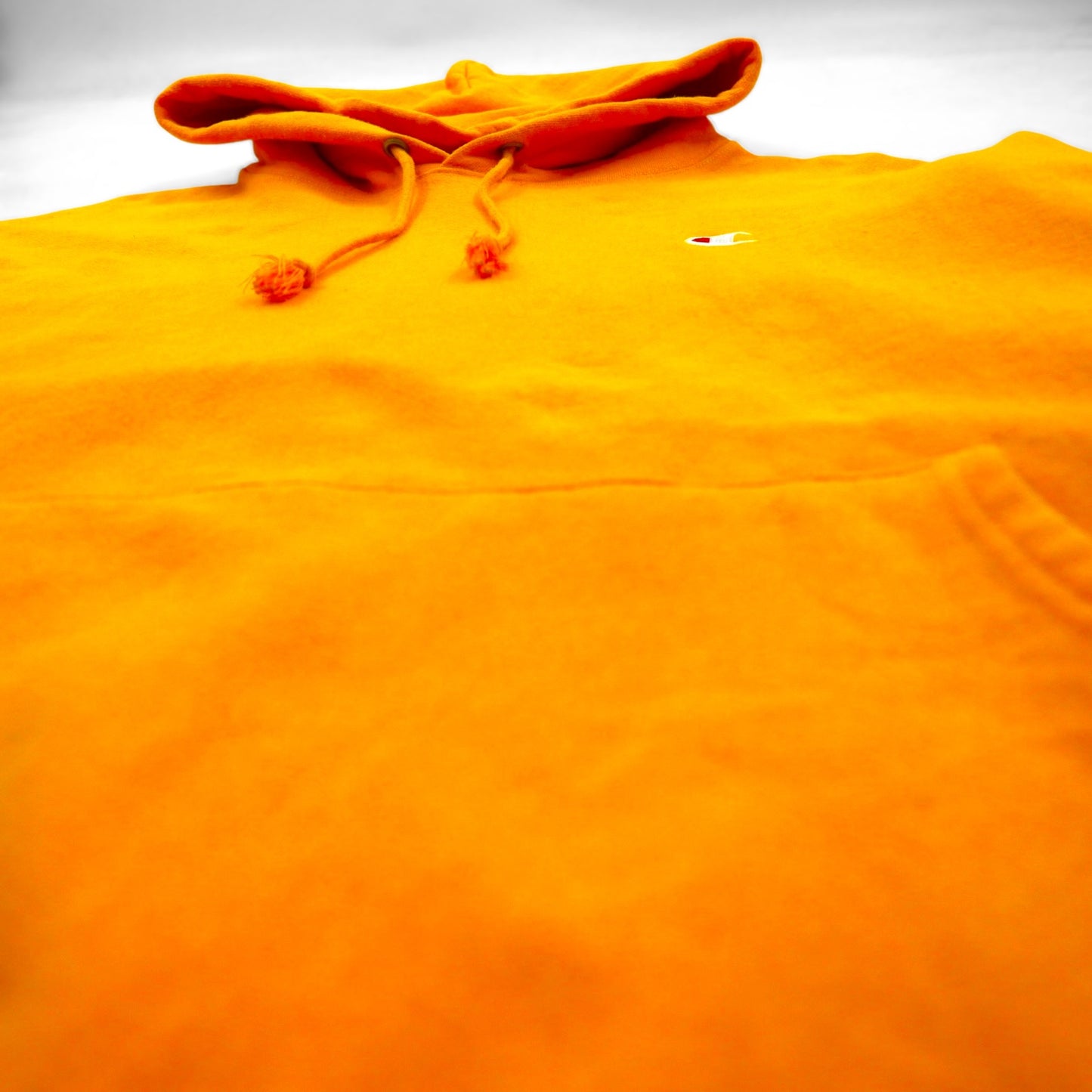 Champion リバースウィーブ REVERSE WEAVE プルオーバー パーカー 3XL イエロー 青単タグ 復刻 ビッグサイズ