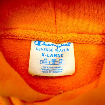 Champion リバースウィーブ REVERSE WEAVE プルオーバー パーカー 3XL イエロー 青単タグ 復刻 ビッグサイズ