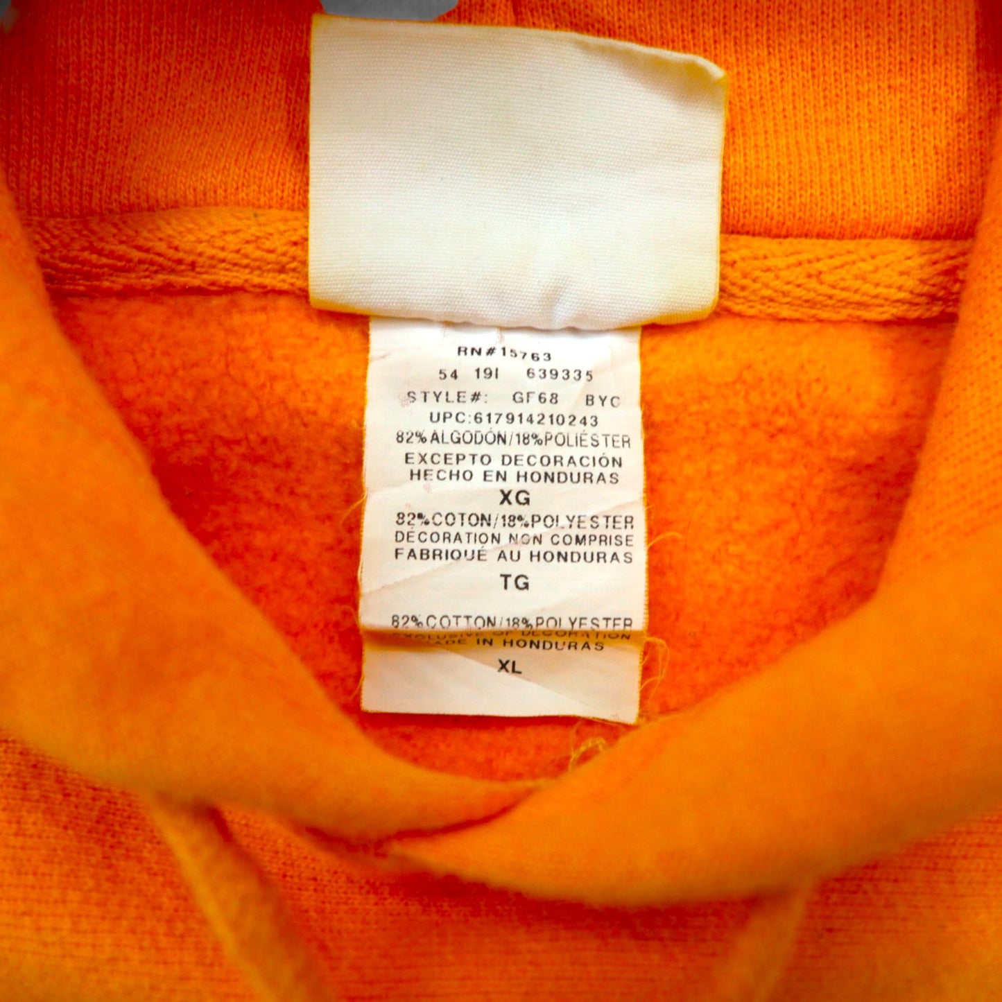 Champion リバースウィーブ REVERSE WEAVE プルオーバー パーカー 3XL イエロー 青単タグ 復刻 ビッグサイズ