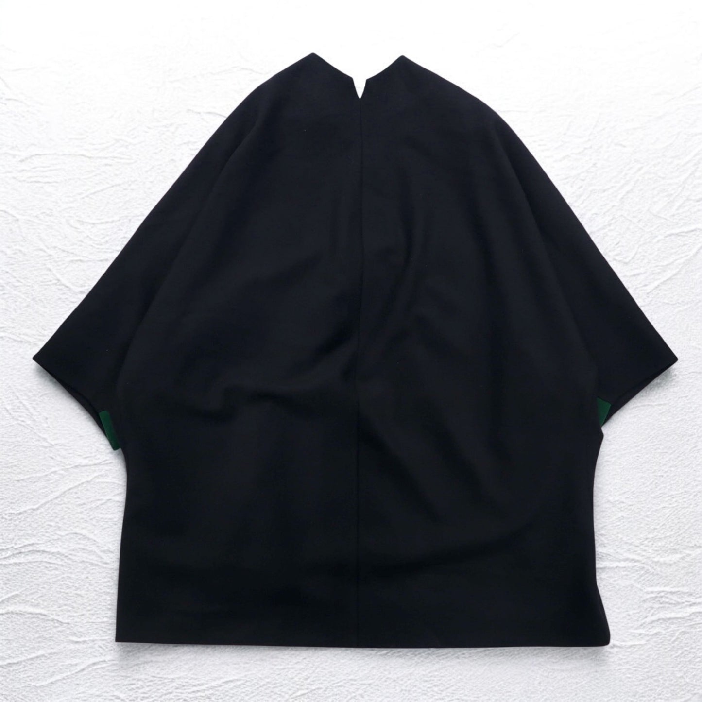 ka na ta dolman overcoat poncho FREE black wool cashmere made in japan