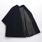 ka na ta dolman overcoat poncho FREE black wool cashmere made in japan