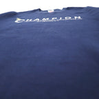 FRUIT OF THE LOOM USA made 90s print sweatshirt XL navy cotton fleece lining CHAMPION big size