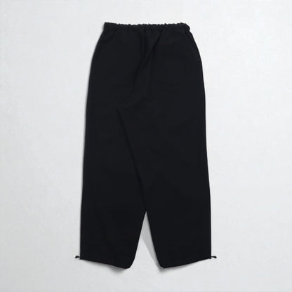 meanswhile ワイド イージーパンツ Dry Smooth Easy PT スラックス L ブラック Reflax ポリエステル ドローコード