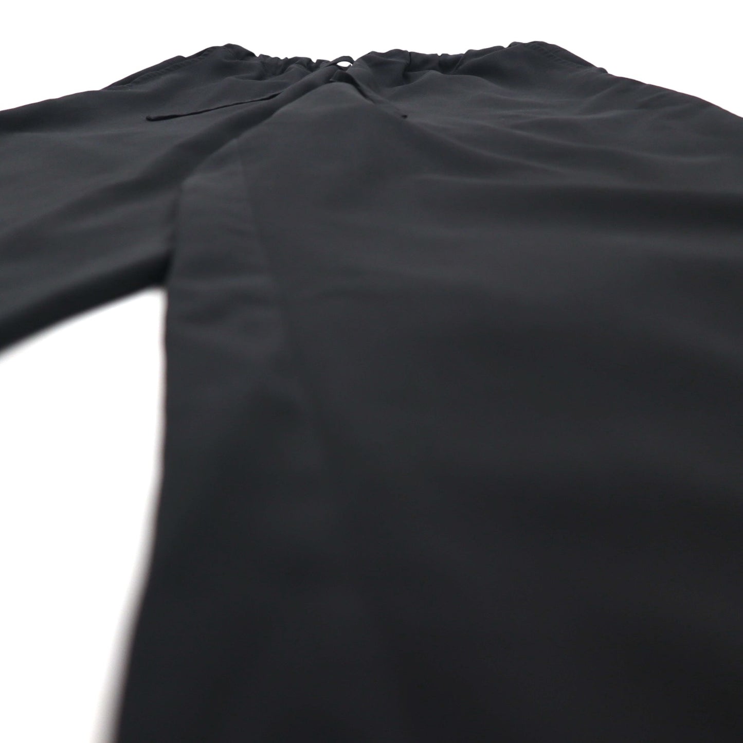 meanswhile ワイド イージーパンツ Dry Smooth Easy PT スラックス L ブラック Reflax ポリエステル ドローコード