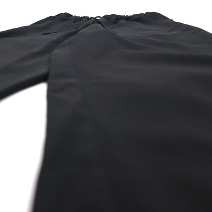 meanswhile ワイド イージーパンツ Dry Smooth Easy PT スラックス L ブラック Reflax ポリエステル ドローコード
