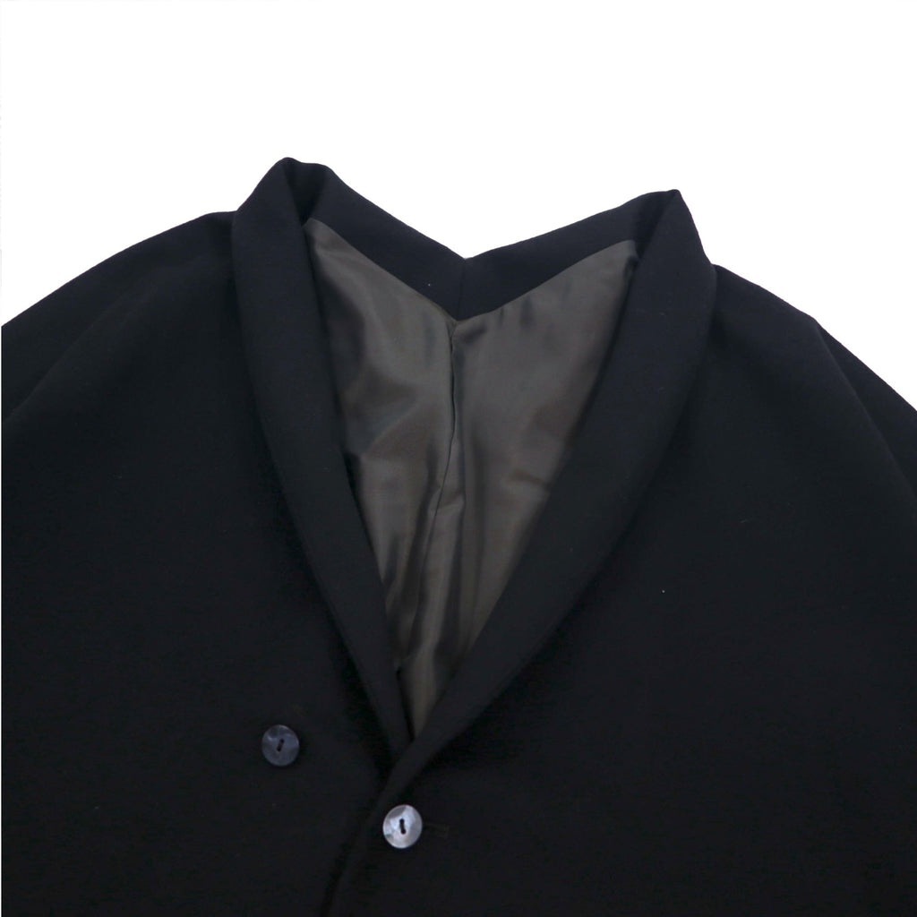 ka na ta dolman overcoat poncho FREE black wool cashmere made in japan