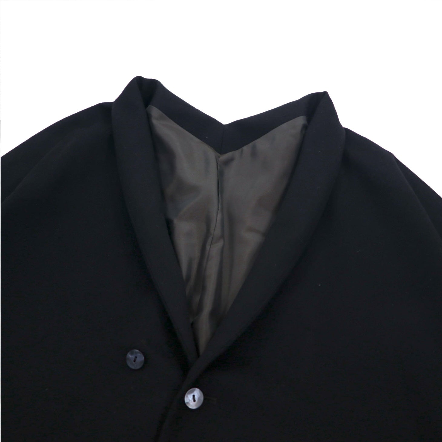 ka na ta dolman overcoat poncho FREE black wool cashmere made in japan