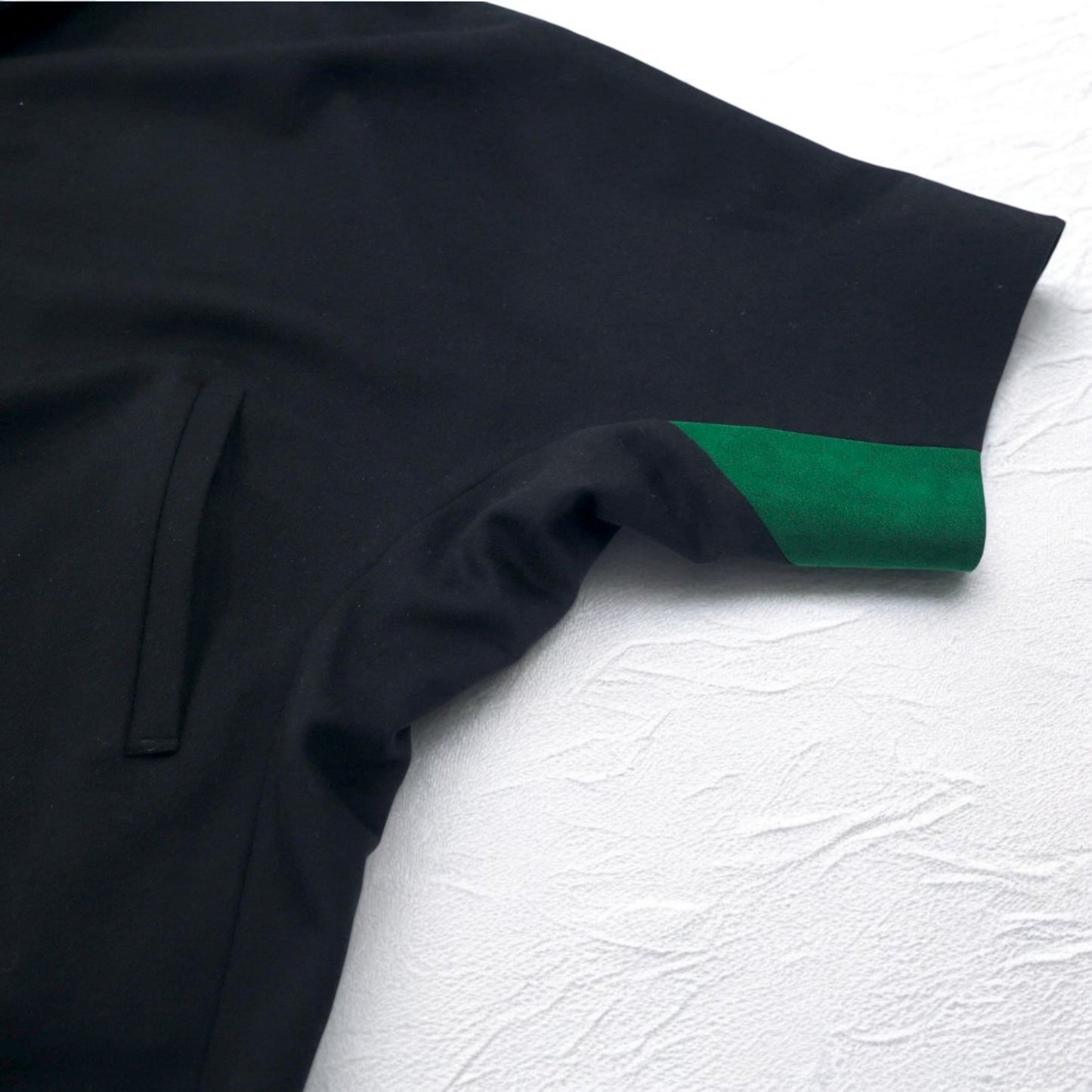 ka na ta dolman overcoat poncho FREE black wool cashmere made in japan