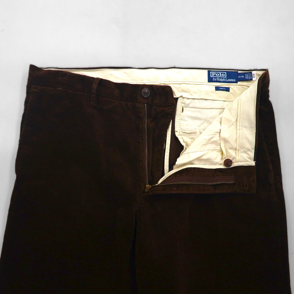 Polo Ralph Lauren コーデュロイパンツ チノパンツ L スリムフィット ブラウン