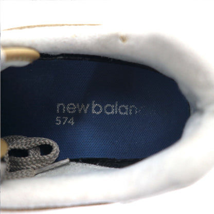 new balance 574 sneakers 26.5cm beige suede ML574EBE