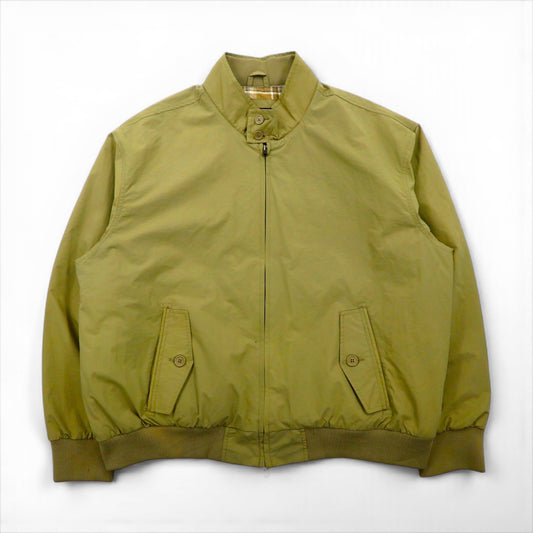 00s Vintage Harrington Jacket スウィングトップ ハリントンジャケット XL ベージュ 裏地 チェック COVINGTON