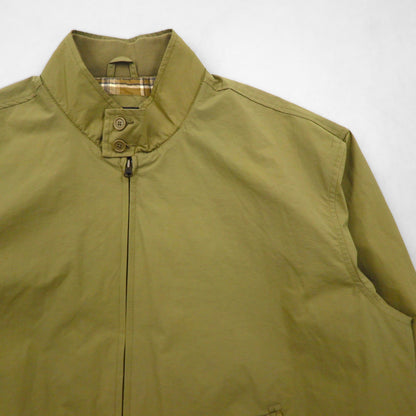00s Vintage Harrington Jacket, Swing Top, XL, Beige, Check Lining, COVINGTON
