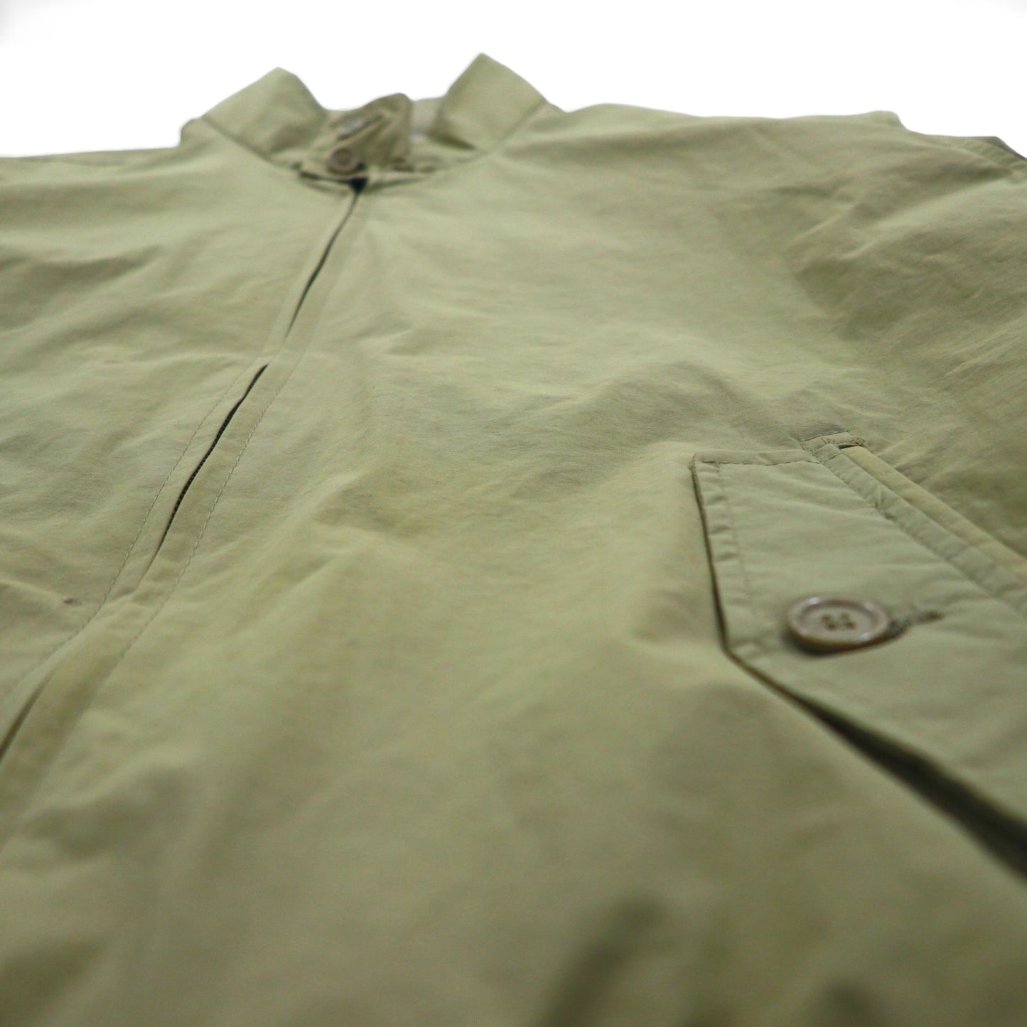 00s Vintage Harrington Jacket, Swing Top, XL, Beige, Check Lining, COVINGTON