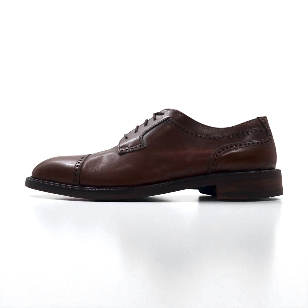 FLORSHEIM Imperial Made in Italy Straight Tip Dress Shoes 27cm Brown Leather 93681