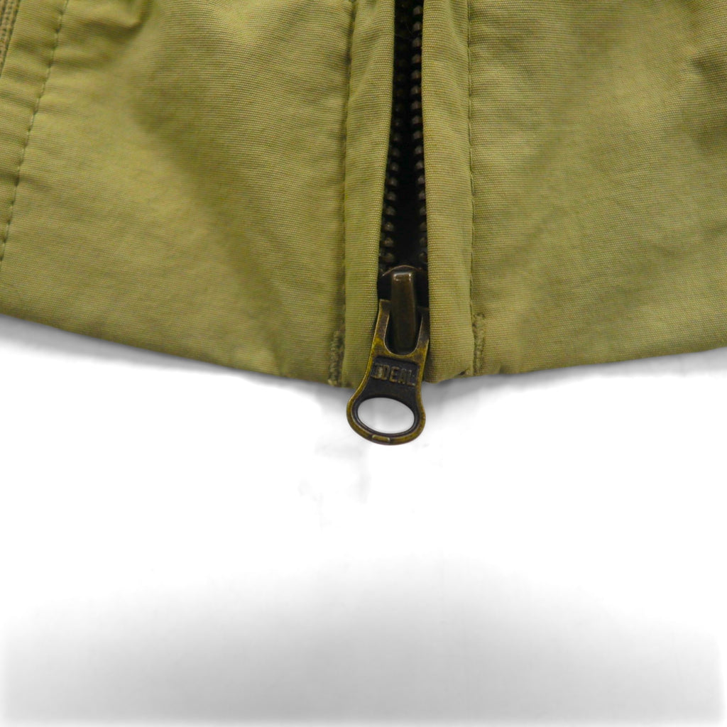 00s Vintage Harrington Jacket, Swing Top, XL, Beige, Check Lining, COVINGTON