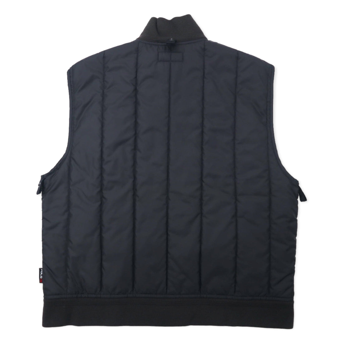 Polo by Ralph Lauren 3WAY Down Jacket, Padded, L, Black, Polyester, Removable Quilted Liner, Removable Parka, TROOPER JACKET