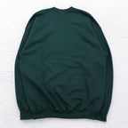 PORT &amp; COMPANY College Print Sweatshirt XL Green Fleece Lined Arch Logo MARINER Made in Honduras