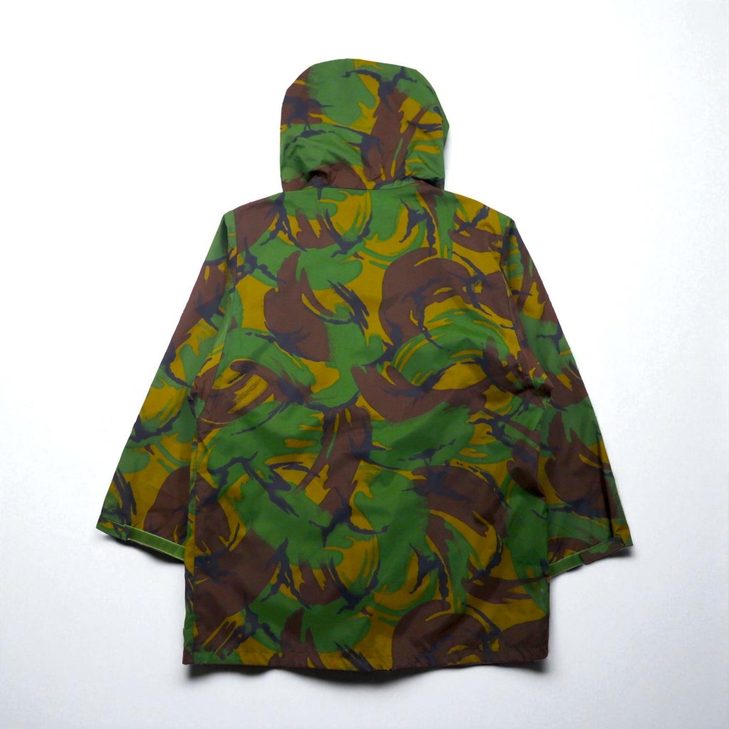 90s Vintage British Army Smock, British Army DPM Smock Parka, Rain Jacket, Mountain Parka, XL, Camouflage, Waterproof, 8415-00-130-9491, Weatherguard Leisurewear Ltd.