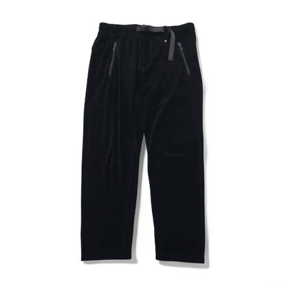 POST O'ALLS イージートップ E-Z TOP ベロア イージーパンツ L ブラック 3602-V3 日本製