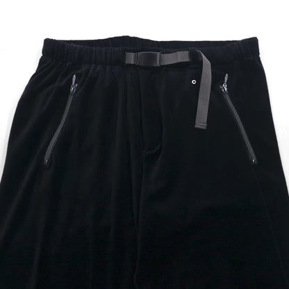 POST O'ALLS イージートップ E-Z TOP ベロア イージーパンツ L ブラック 3602-V3 日本製