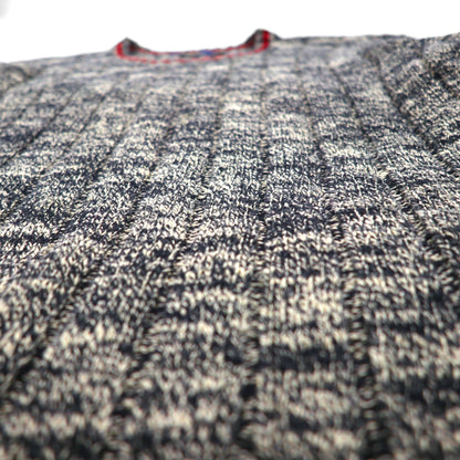 Polo Ralph Lauren ローゲージ ニット クルーネック セーター L ミックス グレー コットン