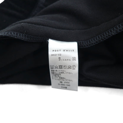 POST O'ALLS イージートップ E-Z TOP ベロア イージーパンツ L ブラック 3602-V3 日本製