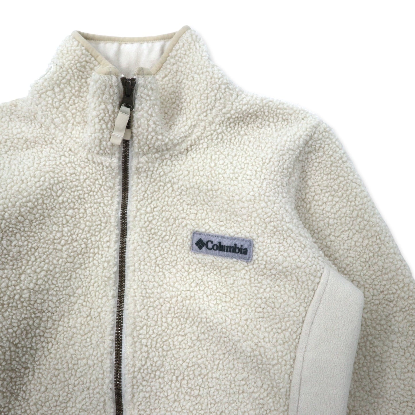 Columbia フルジップ シェルパ フリースジャケット XS ホワイト ポリエステル Women's Fire Side II Sherpa Full Zip Fleece AK1315