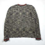 Polo Ralph Lauren ローゲージ ニット クルーネック セーター L ミックス グレー コットン
