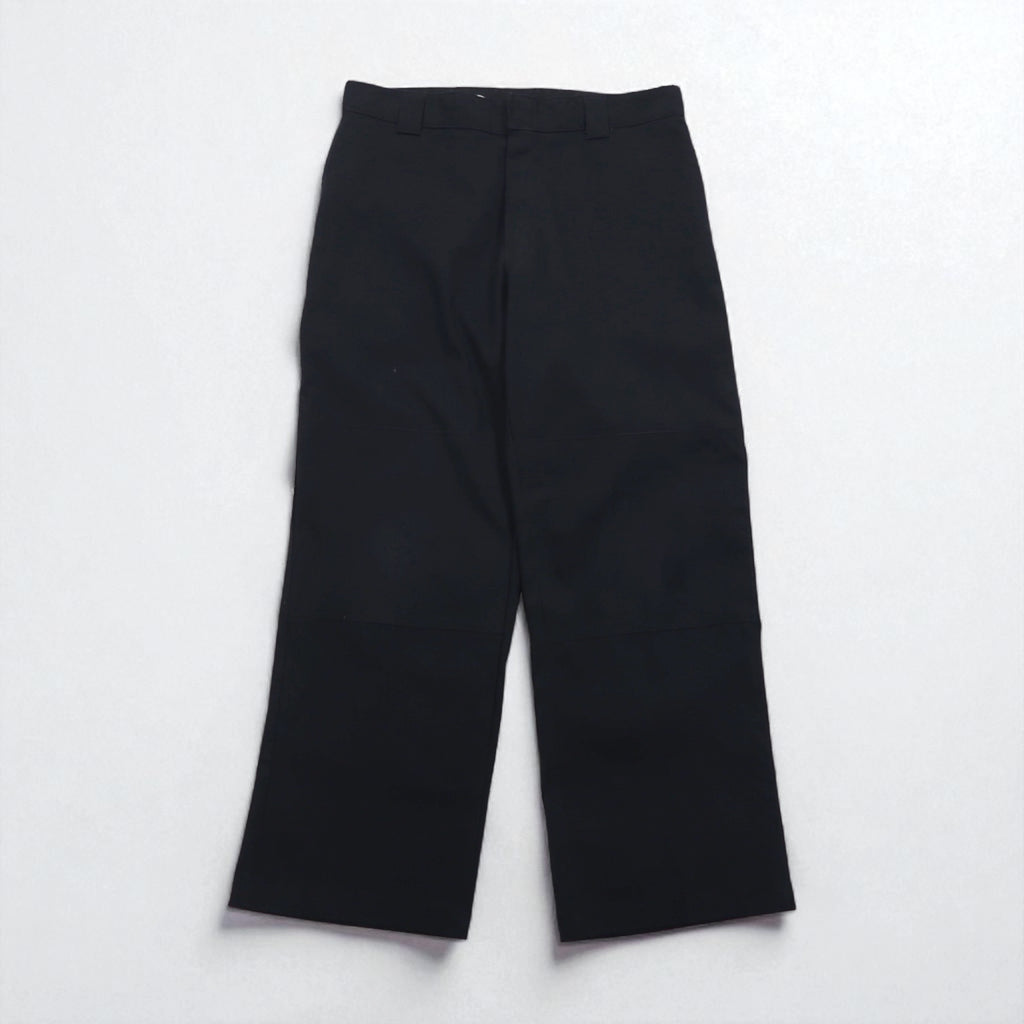 Dickies ルーズフィット LOOSE FIT ダブルニー ワークパンツ チノパンツ L ブラック 85283FBK メキシコ製