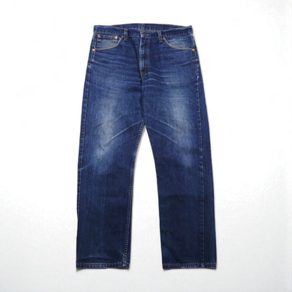 Levi's 00s Made in England 521 Euro Model Denim Jeans, Size L, Indigo, 00521 0202