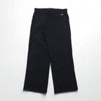 Dickies ルーズフィット LOOSE FIT ダブルニー ワークパンツ チノパンツ L ブラック 85283FBK メキシコ製