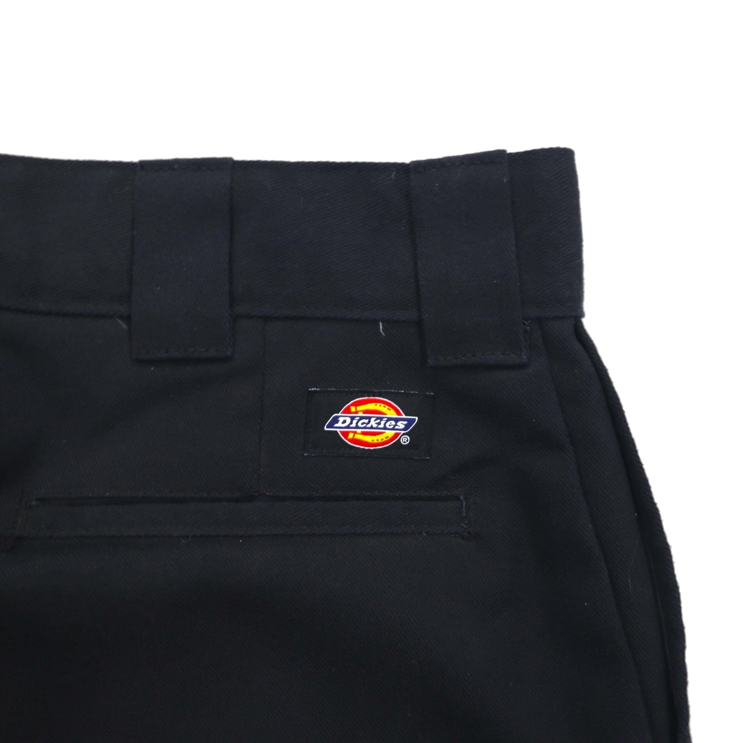 Dickies ルーズフィット LOOSE FIT ダブルニー ワークパンツ チノパンツ L ブラック 85283FBK メキシコ製