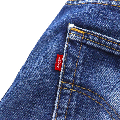 Levi's 00s Made in England 521 Euro Model Denim Jeans, Size L, Indigo, 00521 0202