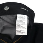Dickies ルーズフィット LOOSE FIT ダブルニー ワークパンツ チノパンツ L ブラック 85283FBK メキシコ製