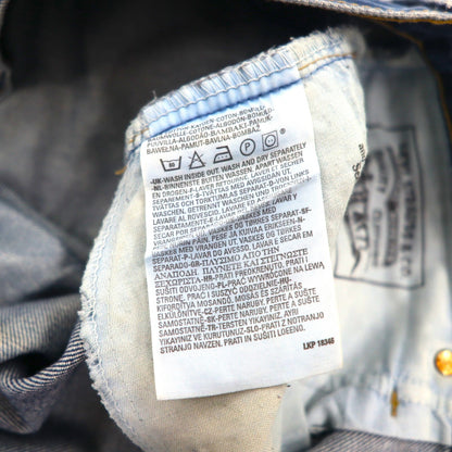 Levi's 00s Made in England 521 Euro Model Denim Jeans, Size L, Indigo, 00521 0202