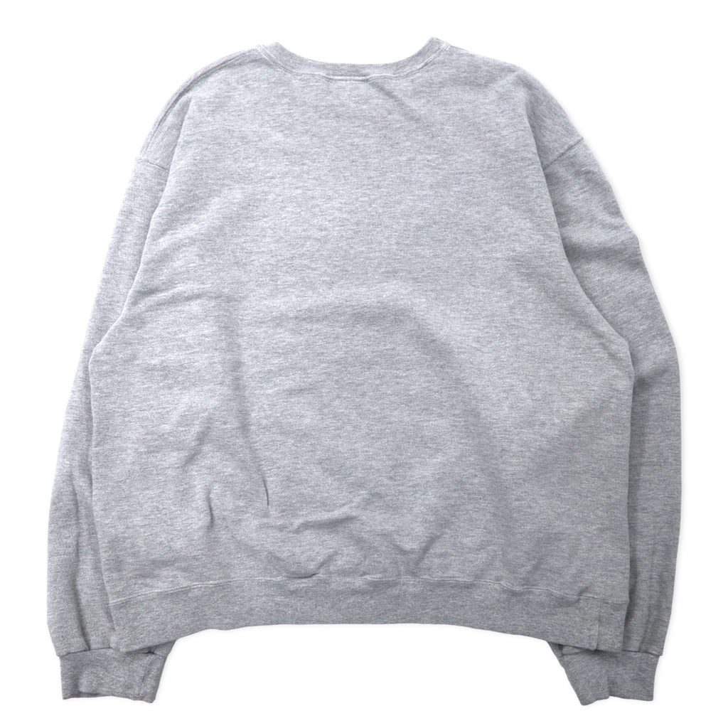 Champion Football Print Sweatshirt XL Grey Cotton NFL DALLAS COWBOYS Front V Big Size