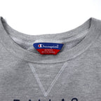 Champion Football Print Sweatshirt XL Grey Cotton NFL DALLAS COWBOYS Front V Big Size