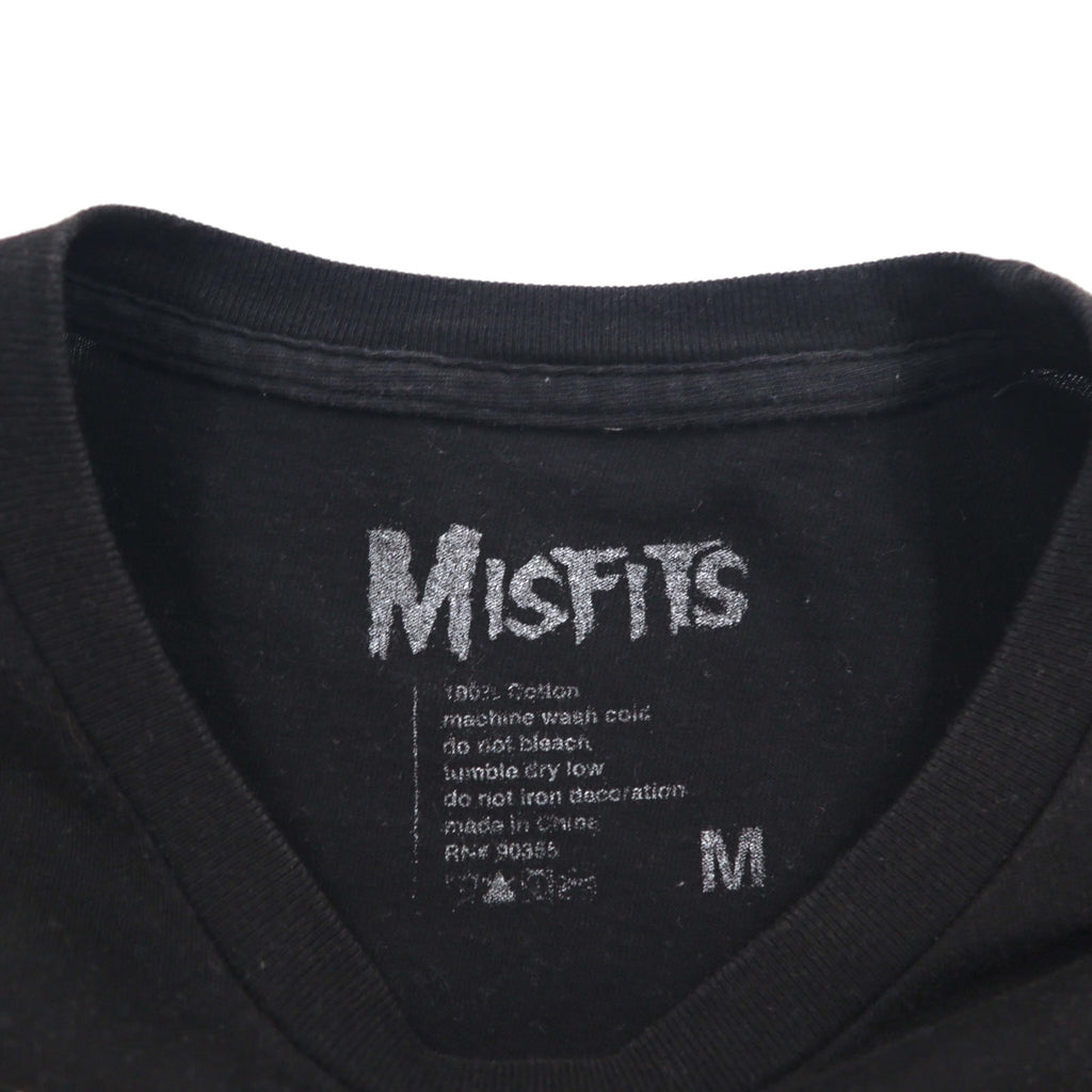 MISFITS ミスフィッツ ロック バンド Tシャツ M ブラック コットン クリムゾンゴースト