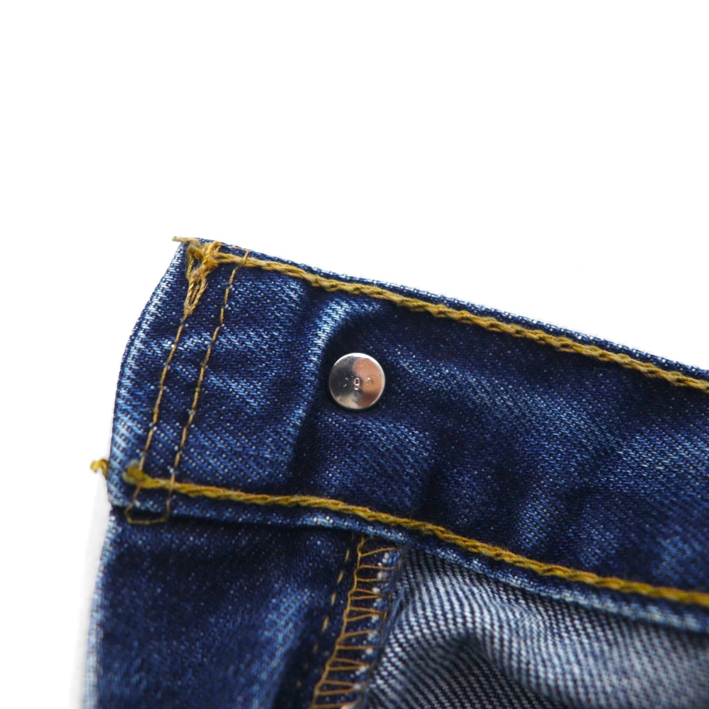 Levi's 00s Made in England 521 Euro Model Denim Jeans, Size L, Indigo, 00521 0202