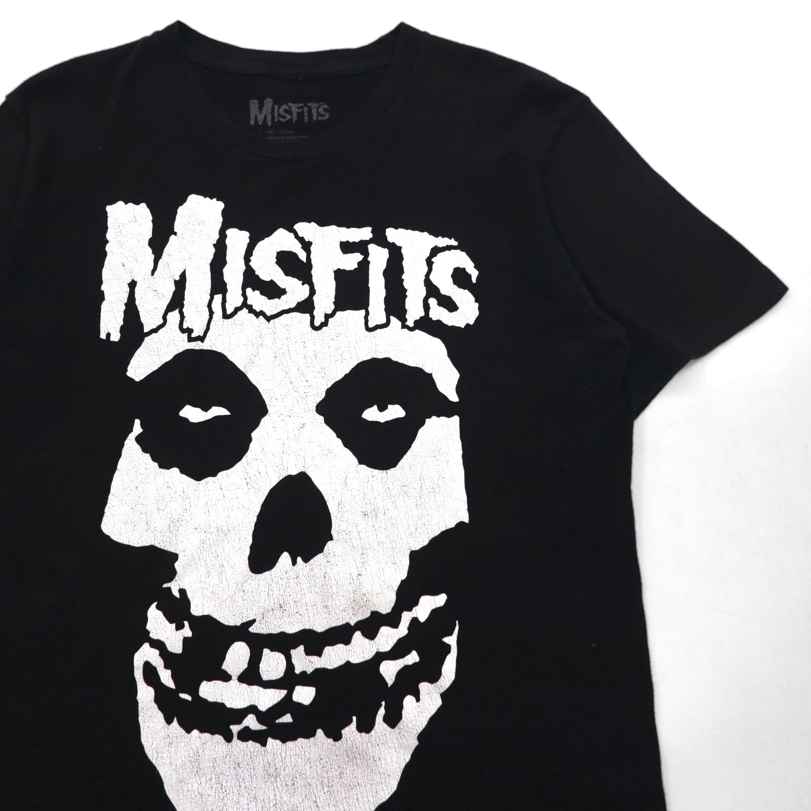 Misfits Tシャツ MISFITS Rock Band T-Shirt Size M Black Cotton Crimson Ghost – 日本