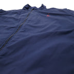 POLO GOLF RALPH LAUREN Swing Top Harrington Jacket L Navy Polyester Waterproof Packable Pony Print