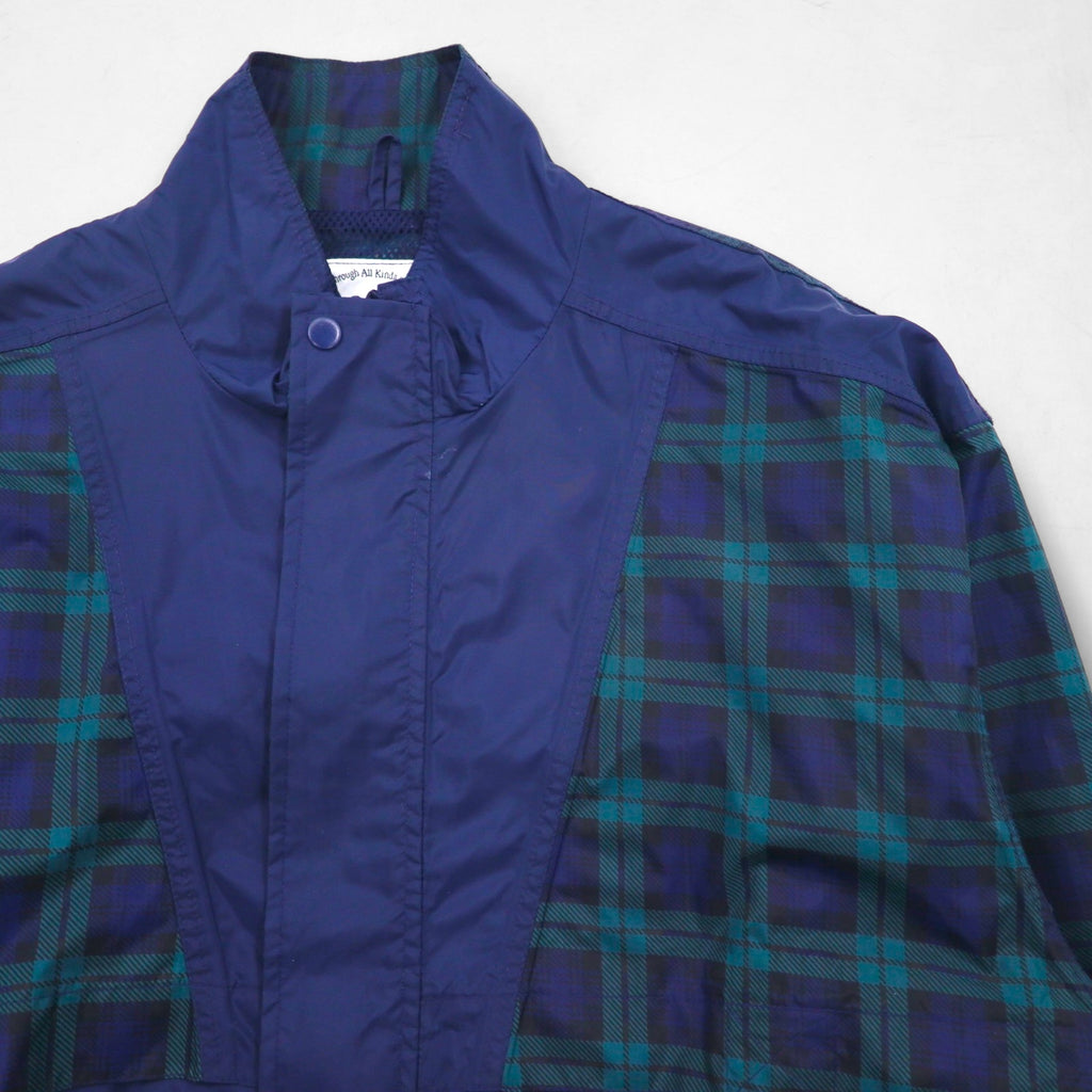 90s Vintage Windbreaker スポーツジャケット ナイロンジャケット XL ナイロン チェック Golf Life