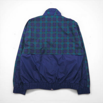90s Vintage Windbreaker Sports Jacket, Nylon Check, XL, Golf Life