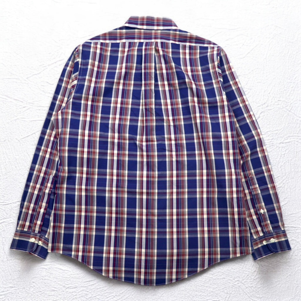 Brooks Brothers 346 Button Down Shirt L Multicolor Chest Pocket THE ORIGINAL POLO SHIRT
