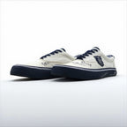 Ralph Lauren ローカットスニーカー 25.5cm キャンバス THORTON Ⅲ-NE スカル ワッペン 01087 J18