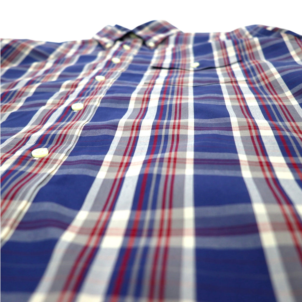Brooks Brothers 346 Button Down Shirt L Multicolor Chest Pocket THE ORIGINAL POLO SHIRT
