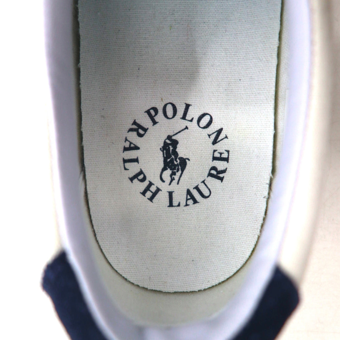 Ralph Lauren ローカットスニーカー 25.5cm キャンバス THORTON Ⅲ-NE スカル ワッペン 01087 J18