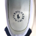 Ralph Lauren ローカットスニーカー 25.5cm キャンバス THORTON Ⅲ-NE スカル ワッペン 01087 J18